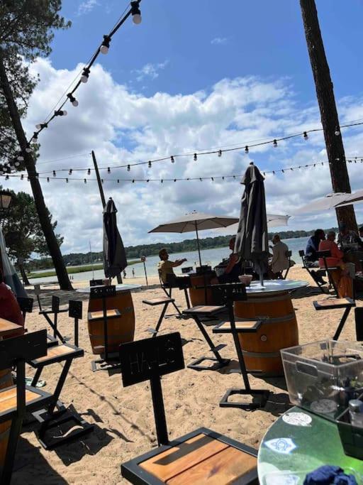 Agreable Maison Landaise Proche Du Lac Sanguinet Dış mekan fotoğraf